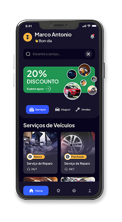 App Automotivo Home